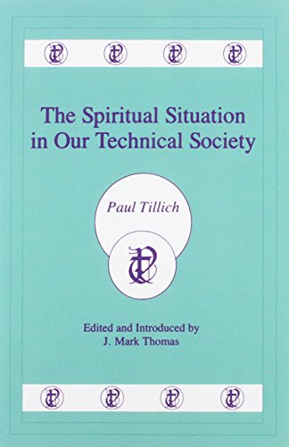 Imagen de archivo de Spiritual Situation in Our Technical Society a la venta por Better World Books