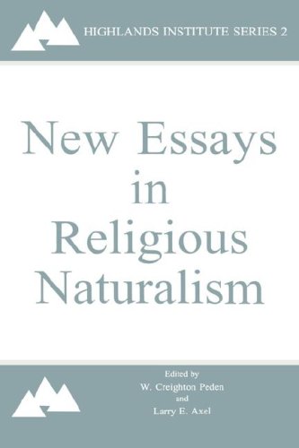Imagen de archivo de New Essays in Religious Naturalism (Highlands Institute Series 2) a la venta por Henry Stachyra, Bookseller