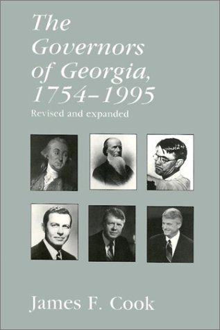 Stock image for The Governors of Georgia 1754-1995 for sale by ThriftBooks-Dallas