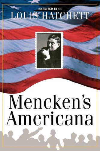 Stock image for Mencken's Americana for sale by Front Cover Books