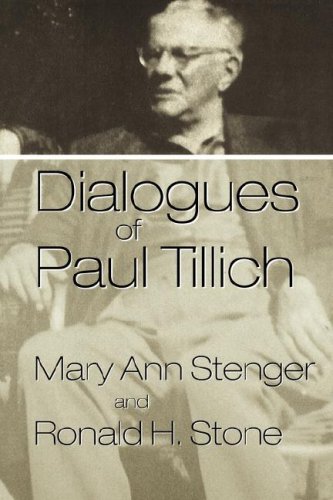 Stock image for Dialogues of Paul Tillich (Mercer Tillich Series) for sale by Decluttr