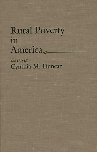 Imagen de archivo de Rural Poverty in America a la venta por ThriftBooks-Atlanta