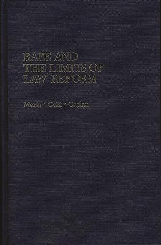 Stock image for Rape and the Limits of Law Reform for sale by Better World Books: West