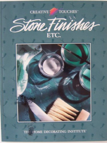 Beispielbild fr Stone Finishes, ETC., Creative Touches zum Verkauf von Alf Books