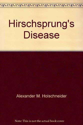 Stock image for Hirschsprung's Disease for sale by PsychoBabel & Skoob Books