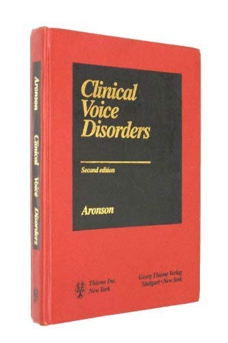 Beispielbild fr Clinical Voice Disorders: An Interdisciplinary Approach zum Verkauf von Wonder Book