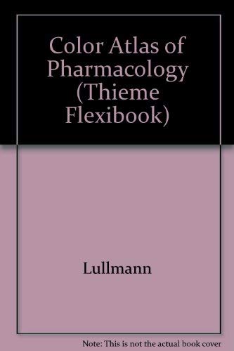Imagen de archivo de Pocket Atlas of Pharmacology (Thieme Flexibook) a la venta por Wonder Book