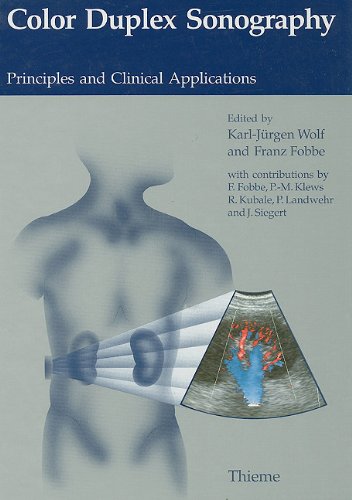 Stock image for Color Duplex Sonography, Principles and Clinical Applications for sale by About Books