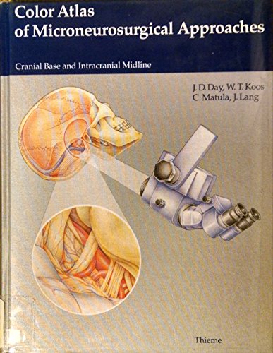 9780865776302: Color Atlas of Microsurgical Anatomy: Approaches to the Cranial Base and Intracranial Midline