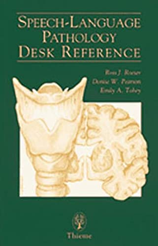 Beispielbild fr Speech-Language Pathology Desk Reference zum Verkauf von HPB Inc.
