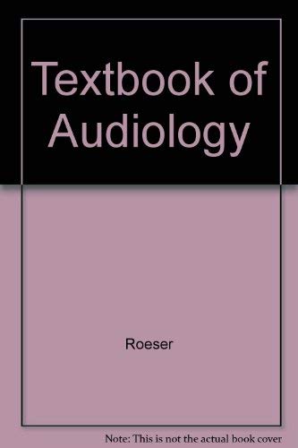 Beispielbild fr Audiology: Diagnosis, Treatment, Practice Management zum Verkauf von Wonder Book