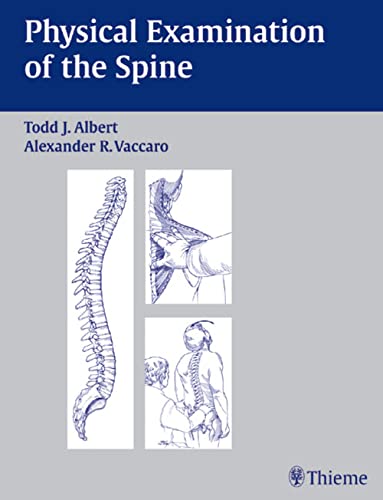 Beispielbild fr Physical Examination of the Spine zum Verkauf von HPB-Red