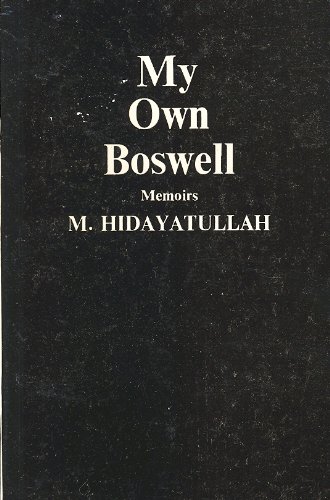 9780865781306: MY OWN BOSWELL: MEMOIRS