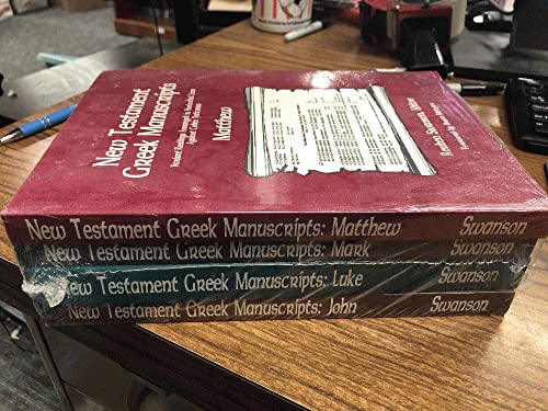Beispielbild fr John - New Testament Greek Manuscripts zum Verkauf von Better World Books