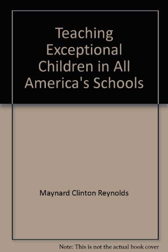 Stock image for Teaching Exceptional Children in All America's Schools for sale by Better World Books