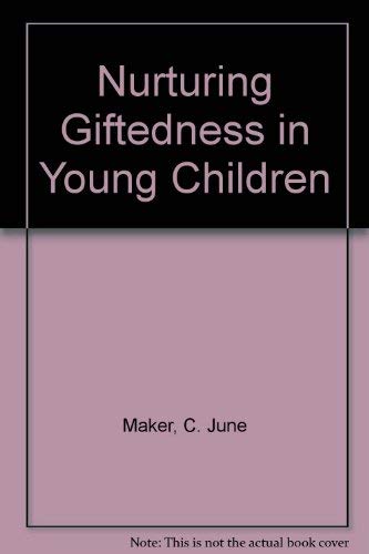 Beispielbild fr Nurturing Giftedness in Young Children zum Verkauf von Better World Books