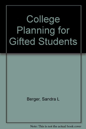 Beispielbild fr College Planning for Gifted Students, Second Edition, Revised zum Verkauf von Wonder Book