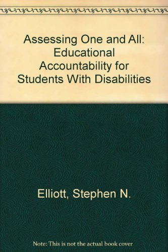 Imagen de archivo de Assessing One and All: Educational Accountability for Students With Disabilities a la venta por Goodwill of Colorado