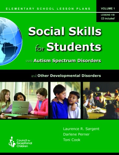 Stock image for Social Skills for Students With Autism Spectrum Disorder and Other Developmental Disabilities (Elementary School Lesson Plans 1-50) for sale by ThriftBooks-Atlanta
