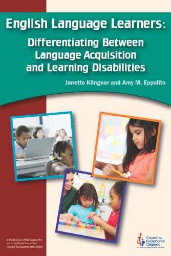 Imagen de archivo de English Language Learners: Differentiating Between Language Acquisition and Learning Disabilities a la venta por HPB-Red