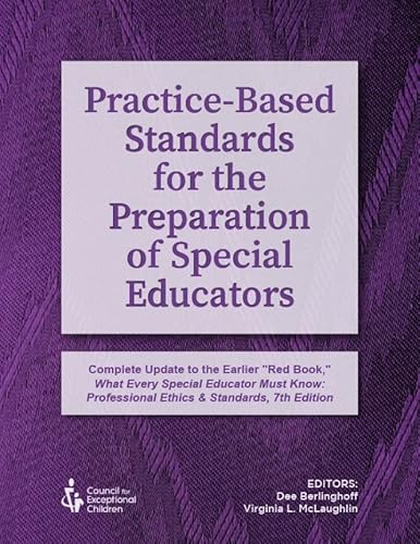 

Practice-Based Standards for the Preparation of Special Educators