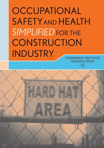 Imagen de archivo de Occupational Safety and Health Simplified for the Construction Industry a la venta por Michael Lyons
