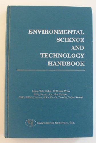 Imagen de archivo de Environmental Science and Technology Handbook a la venta por Wonder Book