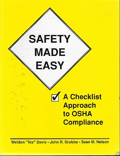 Stock image for Safety Made Easy: A Checklist Approach to Osha Compliance for sale by HPB-Red