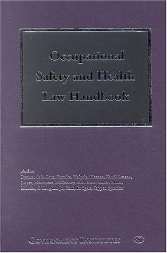 Stock image for Occupational Safety and Health Law Handbook for sale by Wonder Book