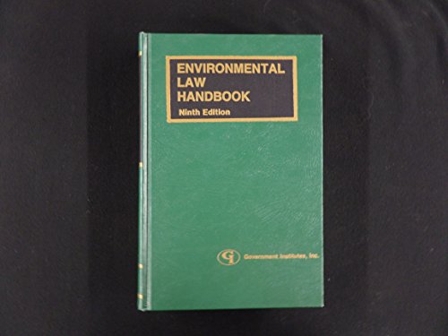 Stock image for Environmental Law Handbook for sale by HPB-Red
