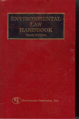 Imagen de archivo de Environmental Law Handbook a la venta por Wonder Book