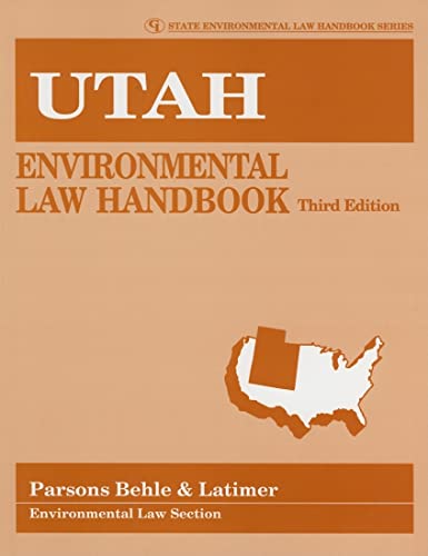 Stock image for Utah Environmental Law Handbook for sale by Tiber Books