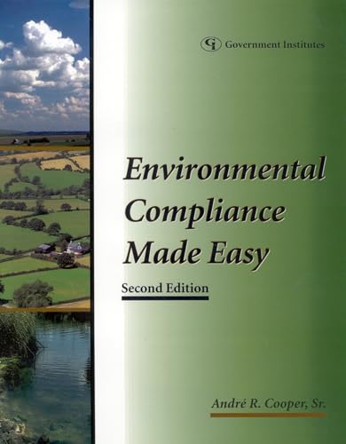 Imagen de archivo de Environmental Compliance Made Easy: A Checklist Approach for Industry a la venta por HPB-Red