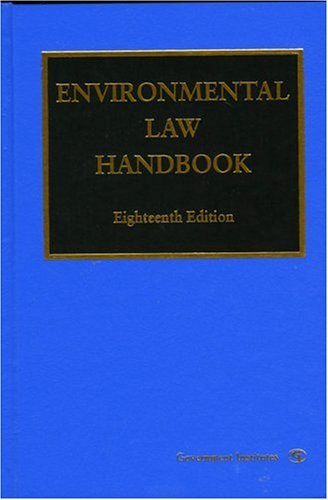 Imagen de archivo de Environmental Law Handbook a la venta por ThriftBooks-Dallas