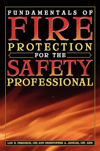 Imagen de archivo de Fundamentals of Fire Protection for the Safety Professional a la venta por SecondSale
