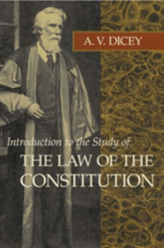 Imagen de archivo de Introduction to the Study of the Law of the Constitution a la venta por HPB-Red