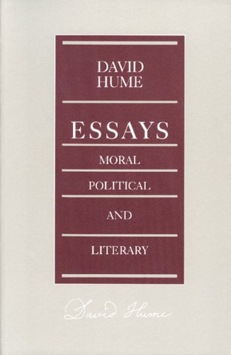 9780865970441: Essays: Moral, Political and Literary