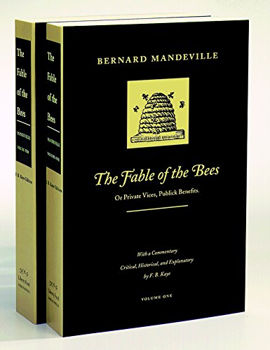 9780865970755: Fable of the Bees, Volumes 1 & 2: Or Private Vices, Publick Benefits