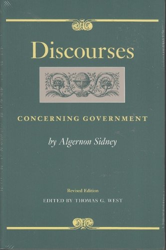 Imagen de archivo de Discourses Concerning Government a la venta por BMV Bookstores