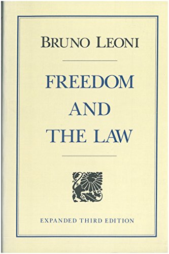 9780865970960: Freedom and the Law