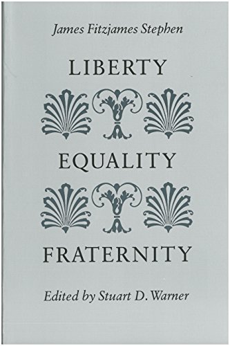 Stock image for LIBERTY, EQUALITY, FRATERNITY for sale by Irish Booksellers