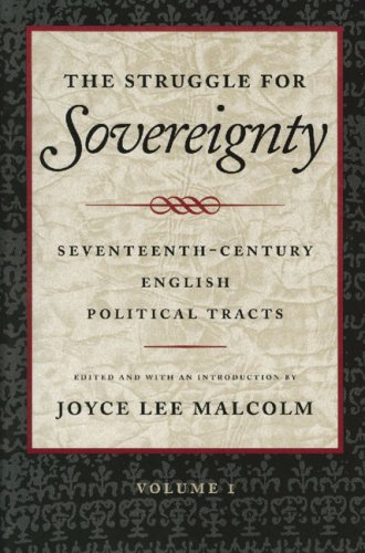 Stock image for The Struggle for Sovereignty Vol. 1 : Seventeenth-Century English Political Tracts for sale by Larry W Price Books