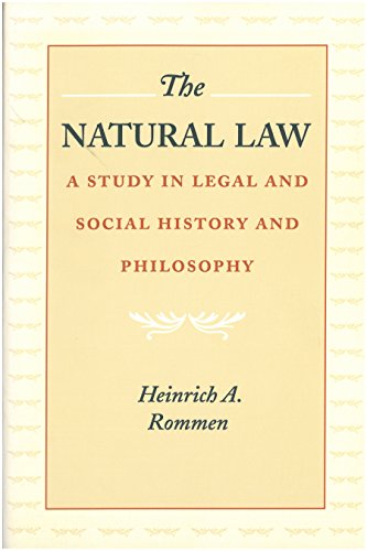 Stock image for The Natural Law: A Study in Legal and Social History and Philosophy for sale by ThriftBooks-Dallas