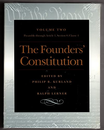 Stock image for The Founders   Constitution: The Preamble Through Article 1, Section 8, Clause 4 for sale by HPB-Red
