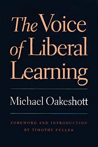 Imagen de archivo de The Voice of Liberal Learning a la venta por More Than Words