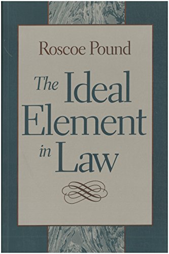 Imagen de archivo de The Ideal Element in Law a la venta por Better World Books