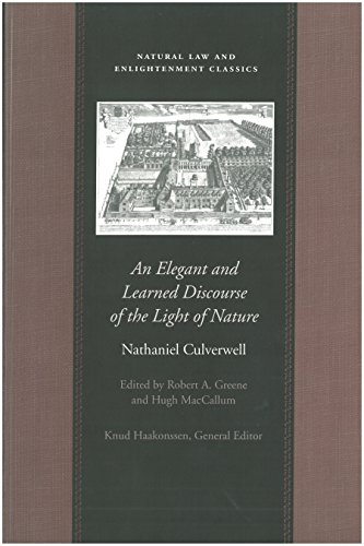 Beispielbild fr An Elegant and Learned Discourse of the Light of Nature zum Verkauf von A Casperson Books