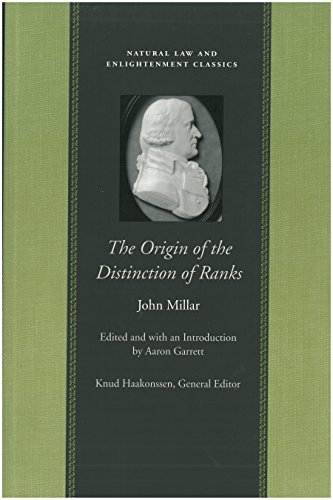 Imagen de archivo de The Origin of the Distinction of Ranks: Or, an Inquiry Into the Circumstances Which Give Rise to Influence and Authority, in the Different Members of a la venta por ThriftBooks-Atlanta