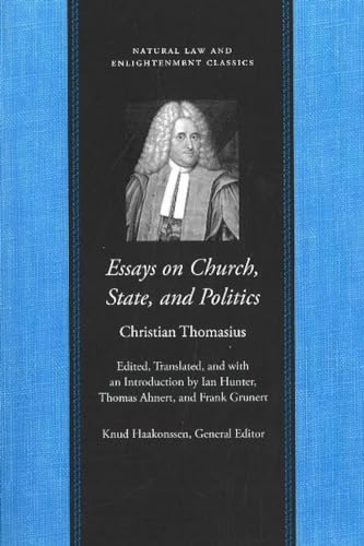 Imagen de archivo de Essays on Church, State, and Politics (Natural Law and Enlightenment Classics) a la venta por HPB-Red