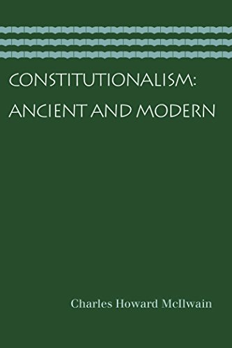 Beispielbild fr Constitutionalism: Ancient and Modern zum Verkauf von BooksRun
